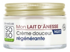 L&eacute;a Nature SO BIO &eacute;tic Mon Lait d'&Acirc;nesse Cr&egrave;me Nuit R&eacute;g&eacute;n&eacute;rante Bio 50 ml