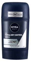 Nivea Men Derma Dry Control D&eacute;odorant Anti Perspirant 96 Heures 50 ML