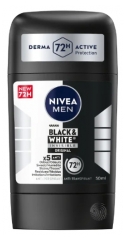 Nivea Men Black & White Invisible D&eacute;odorant Anti Transpirant & Anti Perspirant 72H 50 ML