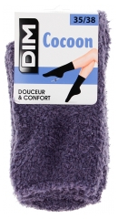 DIM Chaussettes Cocoon Couleur Gris Bleut&eacute;