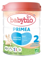 Babybio Primea 2 de 6 Mois &agrave; 12 Mois Bio 800 g