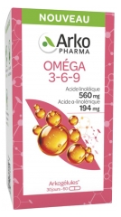 Arkopharma Arkog&eacute;lules Om&eacute;ga 3 6 et 9 60 G&eacute;lules