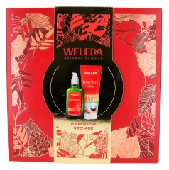 Weleda Huile R&eacute;g&eacute;n&eacute;ratrice &agrave; la Grenade 100 ML et Inspire Cr&egrave;me de Douche &Eacute;veil des Sens Grenade 200 ML