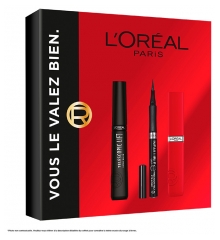 L'Or&eacute;al Paris Coffret Cadeau Telescopic Lift Mascara 10 ml + Infaillible Grip Liner 1 g + Infaillible Matte Resistance 420 Rouge Paris 5 ml