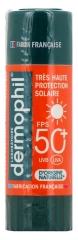 Dermophil Indien Solaire Stick pour les L&egrave;vres SPF50 4 g
