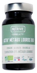Nutrivie Activ'M&eacute;taux Lourds Bio - 30 Comprim&eacute;s