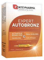 Fort&eacute; Pharma Expert Autobronz - 20 Ampoules