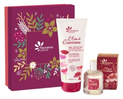 Fleurance Nature l'Eau de Coursiana Eau de Toilette Vaporisateur Bio 50 ml + Gel Douche Bio 200 ml