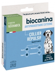 Biocanina Collier R&eacute;pulsif Chiens Plus de 15 KG