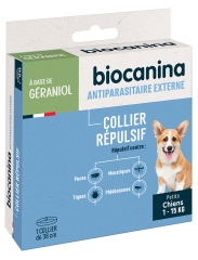 Biocanina Collier R&eacute;pulsif pour Chiens Moins de 15 kg