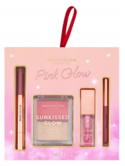 Profusion Cosmetics Pink Glow Coffret L&egrave;vres et Visage