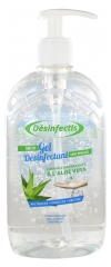 Gel Hydroalcoolique D&eacute;sinfectant &agrave; l'Aloe Vera 500 ml