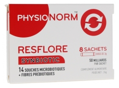 Laboratoire Immubio Physionorm Resflore Ferments Lactiques 8 Sachets