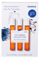 Korres Coffret Eau de Toilette The Greek Collection Lot de 3 X 10 ml
