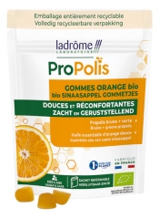 Ladr&ocirc;me Propolis Gommes Orange Douces & Actives Bio 45 Grammes