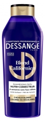 Dessange Blond Californien Shampoing Bleu Nutri-Correcteur Cheveux Blonds Color&eacute;s ou D&eacute;color&eacute;s 280 ml