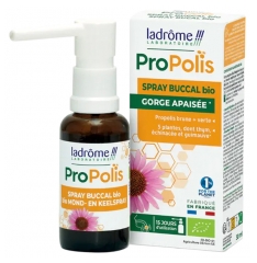 Ladr&ocirc;me Propolis Spray Buccal Gorge Apais&eacute;e Biologique 30 ML