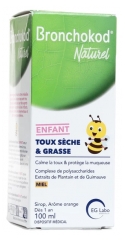 Bronchokod Naturel Enfant Sirop Toux Grasse & S&egrave;che 100 ml