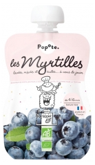 Popote Gourde Les Myrtilles Bio D&egrave;s 4/6 Mois 120 g