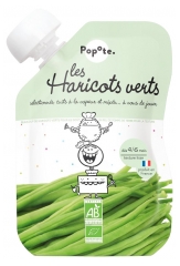 Popote Gourde Les Haricots Verts Bio D&egrave;s 4/6 Mois 120 g