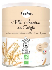 Popote Le Bl&eacute; L'Avoine et Le Seigle Les C&eacute;r&eacute;ales D&egrave;s 6 Mois Bio 220 g