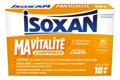 Isoxan Ma Vitalit&eacute; Adulte 18+ 30 Unit&eacute;s
