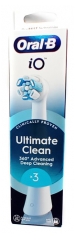 Oral-B IO Ultimate Clean Brossettes de Rechange x 3