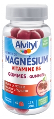 Alvityl Magn&eacute;sium Gummies - Vitamine B6 - D&egrave;s 12 Ans - Go&ucirc;t Cerise