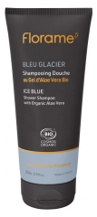 Florame Bleu Glacier Shampoing Douche Corps et Cheveux Bio 200 ml