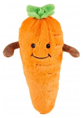 Soframar Cozy Peluches Carotte Bouillotte D&eacute;houssable