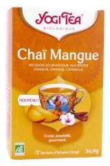 Yogi Tea Cha&iuml; Mangue Bio 17 Sachets de 2 g