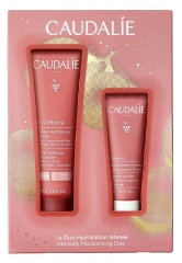 Caudalie VinoHydra Coffret Duo Cr&egrave;me Hydratation Intense 60 ml + Masque-Cr&egrave;me Hydratant 15 ml Offert