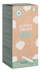 Les Petites Choses Tampon Avec Applicateur Coton Bio Flux Normal 16 Tampons