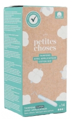 Les Petites Choses Tampon Avec Applicateur Coton Bio Flux Super 14 Tampons
