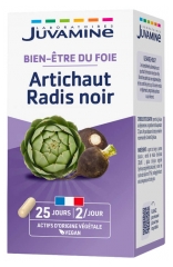 Juvamine Artichaut Radis Noir 50 Unit&eacute;s