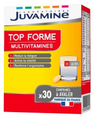 Juvamine Top Forme Multivitamines 30 Comprim&eacute;s &agrave; Avaler