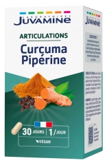 Juvamine Promesses Sant&eacute; Articulations Curcuma Pip&eacute;rine 30 Comprim&eacute;s 