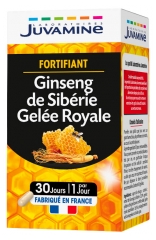 Juvamine Promesse Tonus Ginseng de Sib&eacute;rie Gel&eacute;e Royale 30 G&eacute;lules