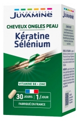 Juvamine K&eacute;ratine S&eacute;l&eacute;nium 30 Unit&eacute;s