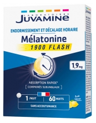 Juvamine M&eacute;latonine Flash 1,9 mg 60 Unit&eacute;s