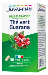 Juvamine Th&eacute; Vert Guarana 30 Unit&eacute;s