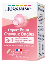 Juvamine Peau Cheveux Ongles Force + Beaut&eacute; 40 G&eacute;lules