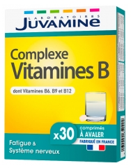 Juvamine Complexe Vitamines B Fatigue & Syst&egrave;me Nerveux 30 G&eacute;lules