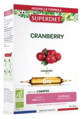 Superdiet Cranberry Bio 20 Unit&eacute;s