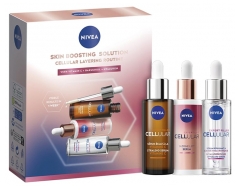 Nivea Skin Boosting Cellular Coffret Routine S&eacute;rums pour le Layering