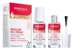 Mavala Bouclier L'Ongle Renforce & Prot&egrave;ge L'Ongle Fragile 2 x 10 ML