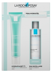 La Roche-Posay Hydraphase HA L&eacute;g&egrave;re Cr&egrave;me Hydratante &agrave; l'Acide Hyaluronique 40 ml + Eau Micellaire Ultra Peaux Sensibles 50 ml Offert