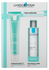 La Roche-Posay Hydraphase HA Riche Cr&egrave;me Hydratante &agrave; l'Acide Hyaluronique 40 ml + Eau Micellaire Ultra Peaux Sensibles 50 ml Offert