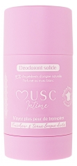 Musc Intime D&eacute;odorant Solide Parfum Musc Blanc 50 g