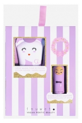 Inuwet Coffret Cr&egrave;me Mains et Ongles 60 ML + Baume &agrave; L&egrave;vres Guimauve 3,5 Grammes